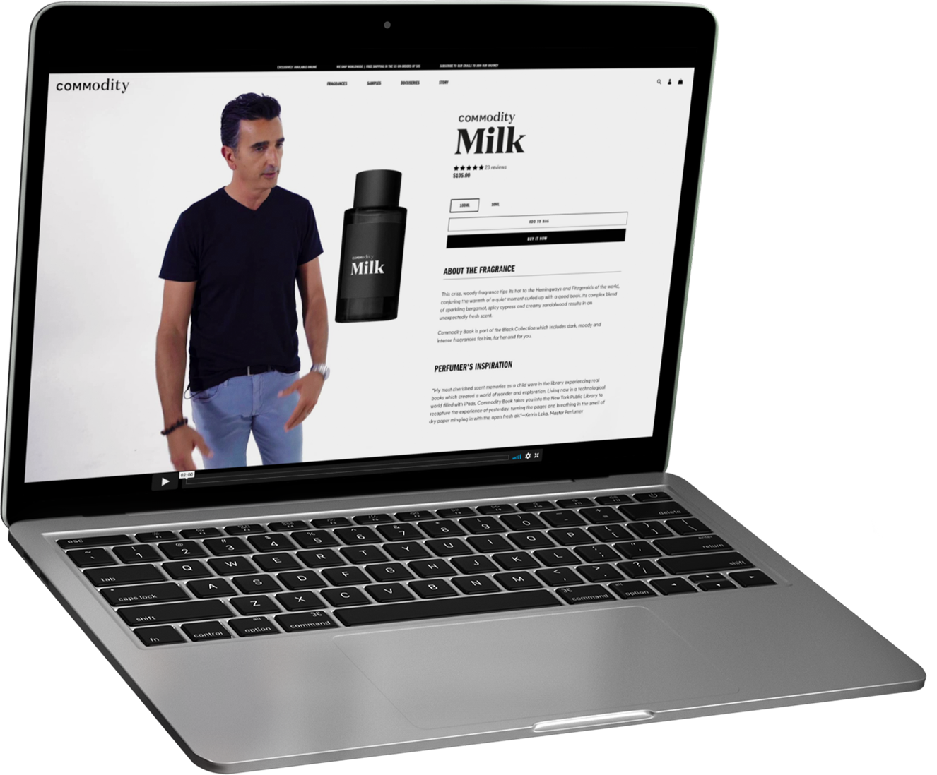 Commodity Milk Web Page | Creatif Media Group
